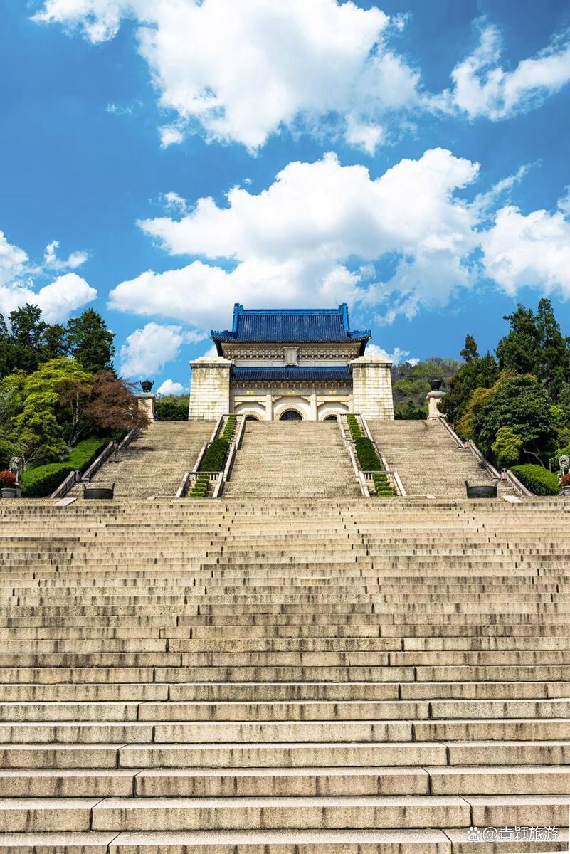 中山陵的台阶