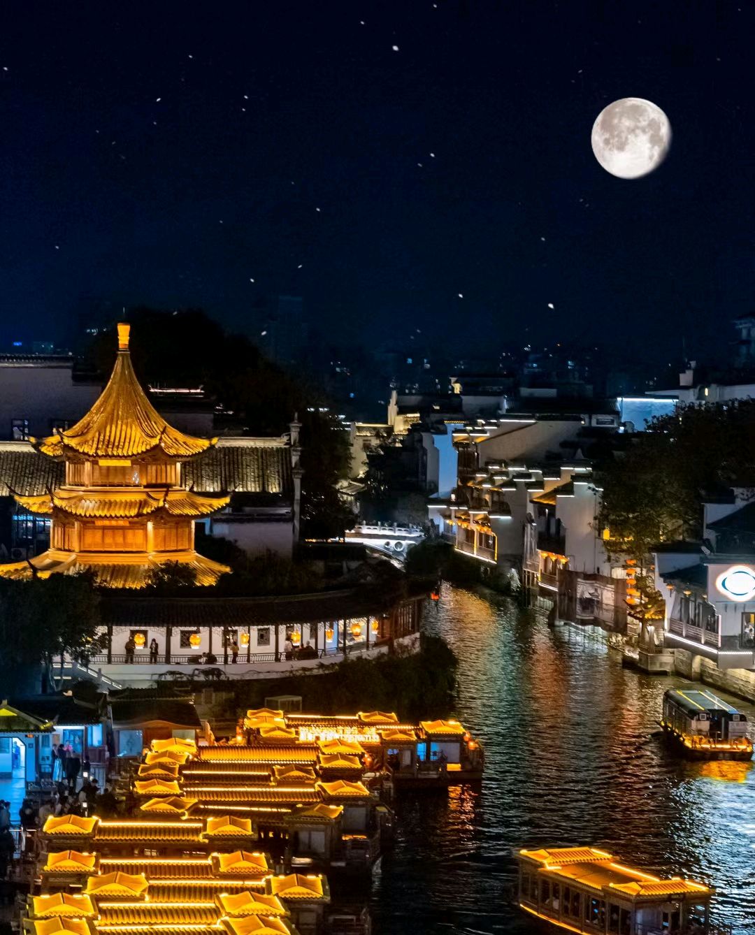 秦淮河夜景